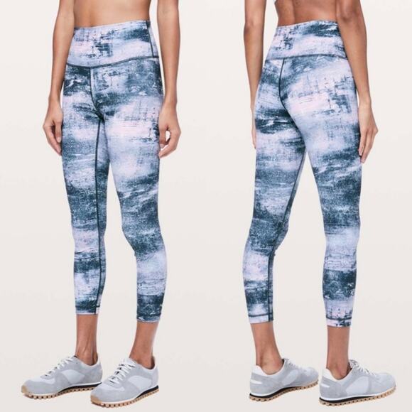 Lululemon High Rise Wunder Under Azurite Seashell | Size 2 - Picture 1 of 6
